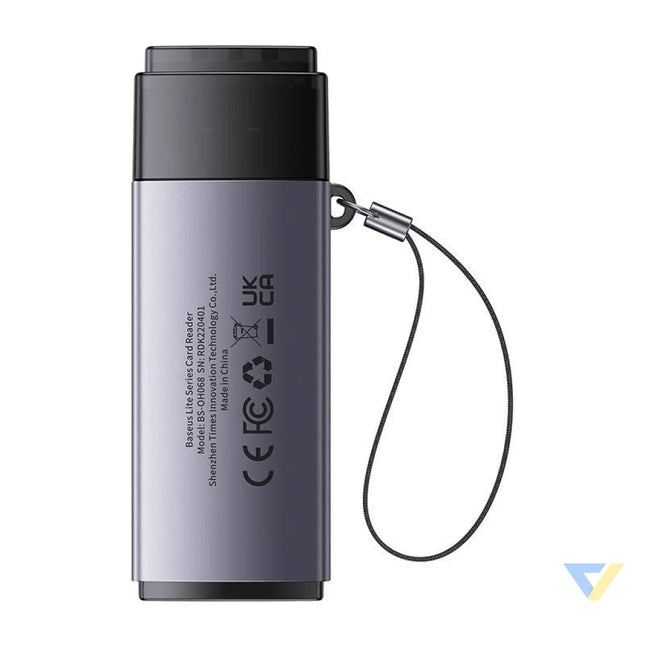 Baseus Lite Series SD/TF memory card reader USB (gray) Card readers