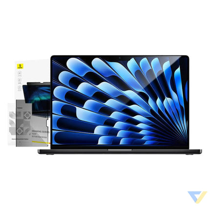 Baseus Magic Drawing magnetic protective privacy overlay for MacBook Air 15.3’’ (2023/2024) + cleaning kit