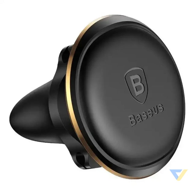 Baseus Magnetic Air Vent Car Mount Holder with cable clip Gold Phone holders