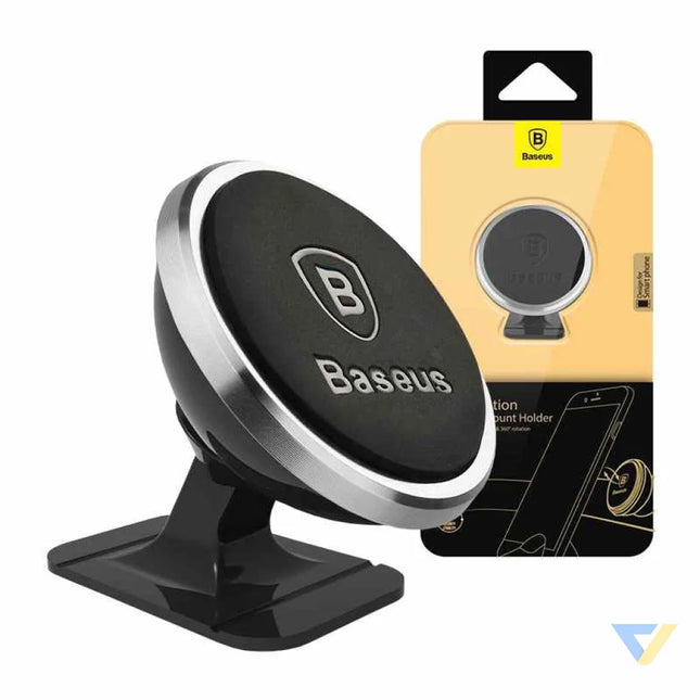 Baseus Magnetic car holder for smartphone (silver) Phone holders