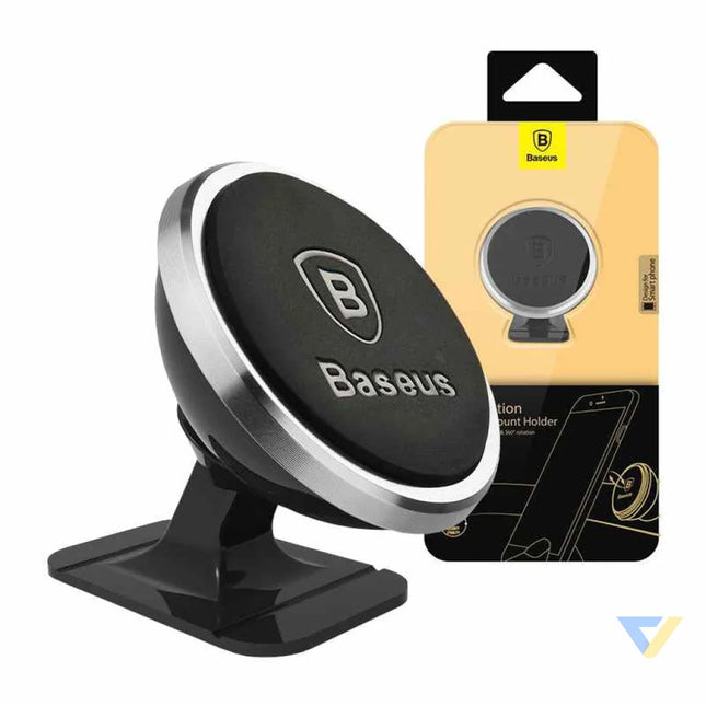 Baseus Magnetic car holder for smartphone (silver) Phone holders