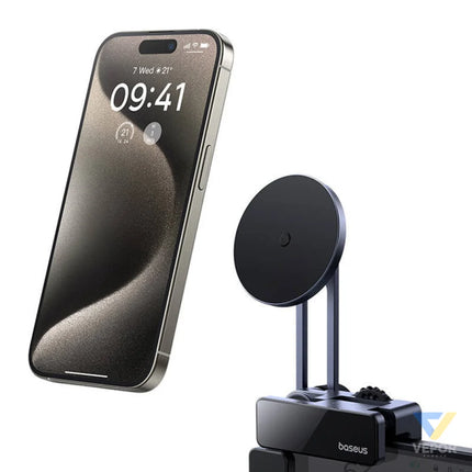 Baseus MaxView magnetic car screen holder (gray) Phone holders
