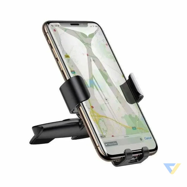 Baseus Metal Age Gravitational Holder for CD slot (Black) Phone holders