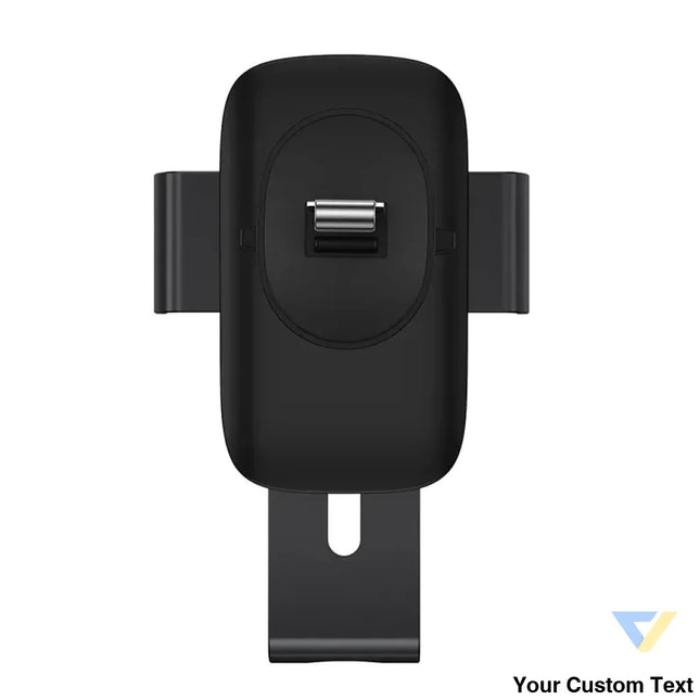 Baseus Metal Age II gravitational grip on the car grid black Phone holders