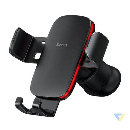 Baseus Metal Age II gravitational grip on the car grid black Phone holders