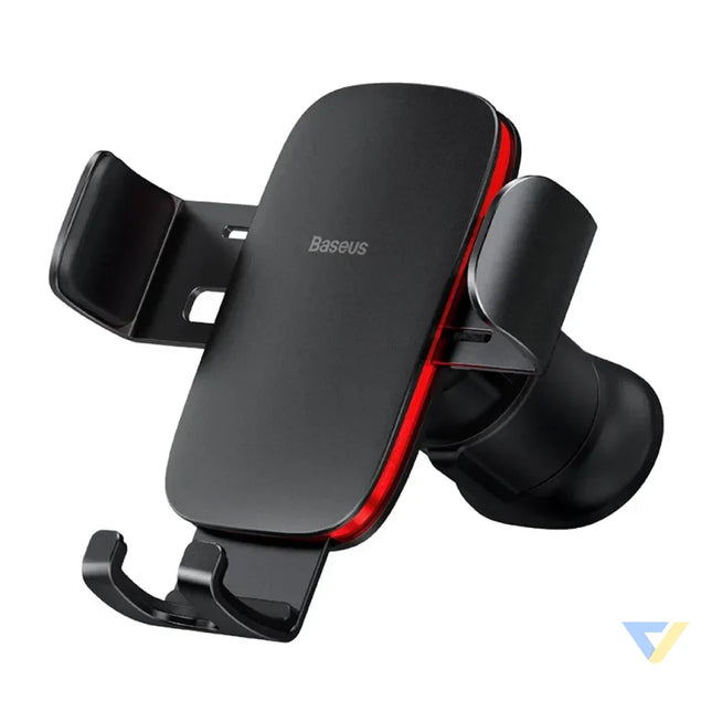 Baseus Metal Age II gravitational grip on the car grid black Phone holders