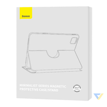 Baseus Minimalist Series IPad 10.2’’ Magnetic protective case (grey) Protective cases for tablets