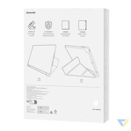 Baseus Minimalist Series IPad 10.2’’ protective case (black) Protective cases for tablets