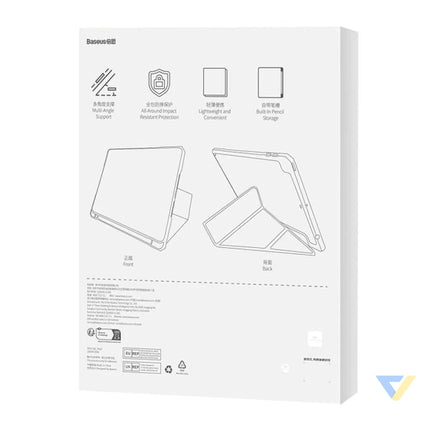 Baseus Minimalist Series IPad 10.2’’ protective case (black) Protective cases for tablets