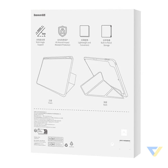 Baseus Minimalist Series IPad Air 4/Air 5 10.9’’ protective case (grey) Protective cases for tablets