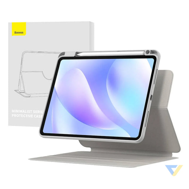 Baseus Minimalist Series IPad PRO 11’’/Pad Air4/Air5 10.9’’ Magnetic protective case (light grey) Protective cases for