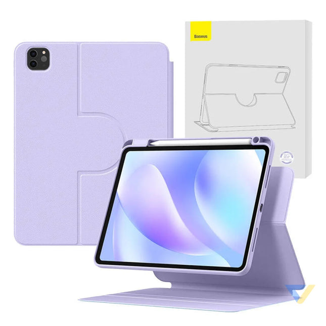 Baseus Minimalist Series IPad PRO 11’’/Pad Air4/Air5 10.9’’ Magnetic protective case (purple) Protective cases for