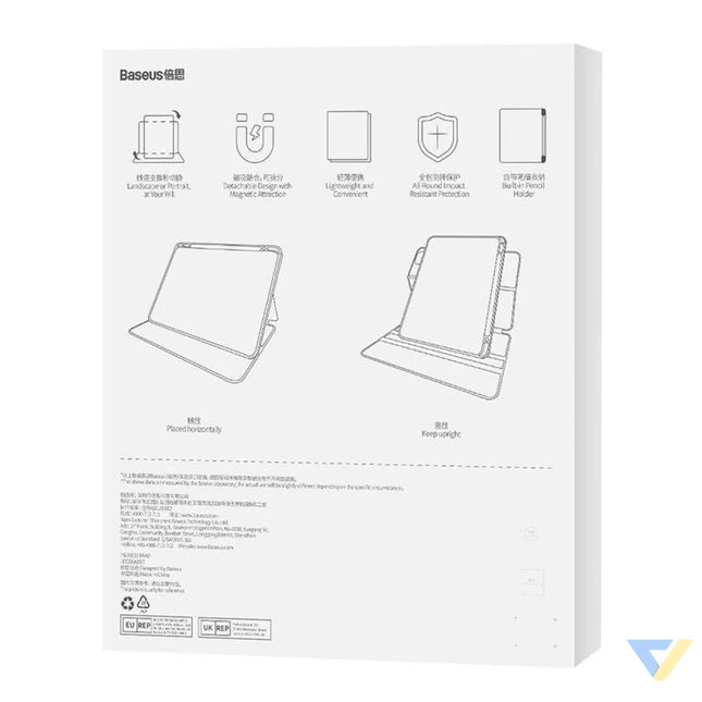 Baseus Minimalist Series IPad PRO 12.9 Magnetic protective case (blue) Protective cases for tablets