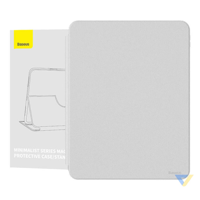 Baseus Minimalist Series IPad PRO 12.9 Magnetic protective case (light grey) Protective cases for tablets