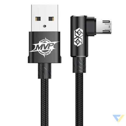 Baseus MVP Elbow Cable USB to micro USB 2A 1m Black USB to Micro USB