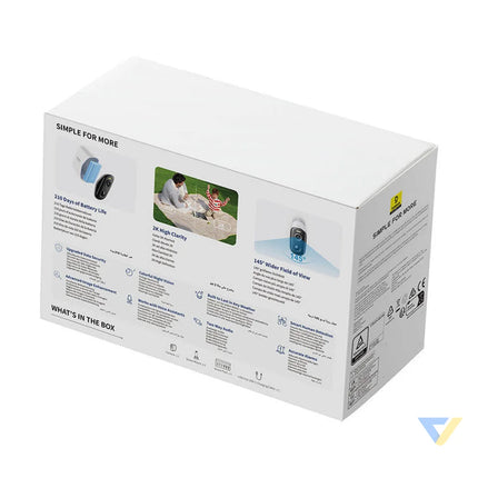 Baseus N1 Outdoor Camera (White) IP cameras