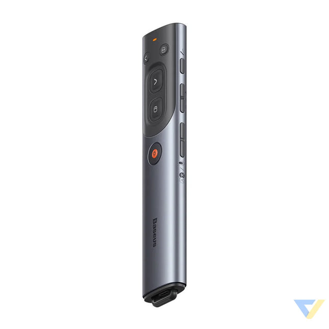 Baseus Orange Dot Multifunctional remote control for presentation with a red laser pointer gray Laser pointers