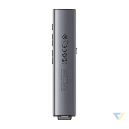 Baseus Orange Dot Multifunctional remote control for presentation with a red laser pointer gray Laser pointers