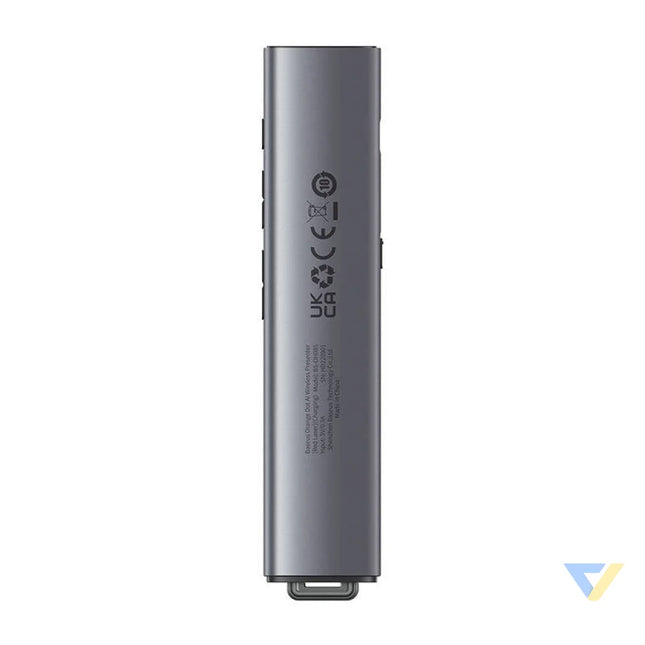 Baseus Orange Dot Multifunctional remote control for presentation with a red laser pointer gray Laser pointers