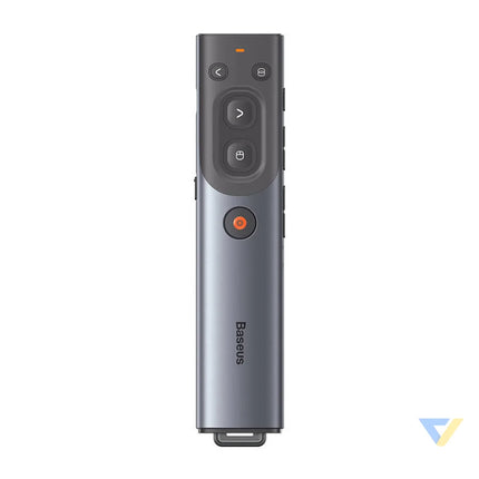 Baseus Orange Dot Multifunctional remote control for presentation with a red laser pointer gray Laser pointers