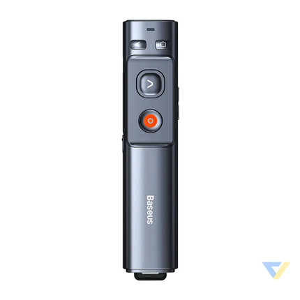 Baseus Orange Dot Multifunctionale remote control for presentation with a green laser pointer gray Laser pointers