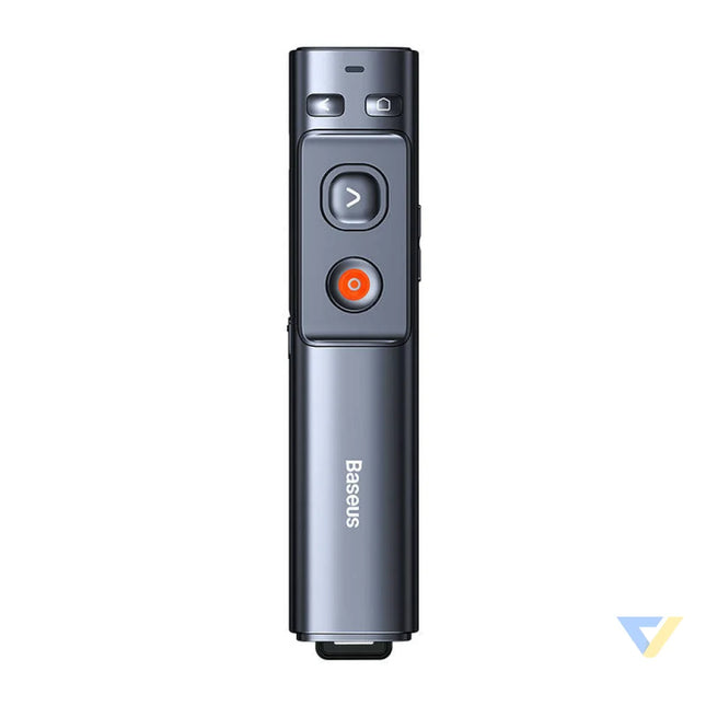 Baseus Orange Dot Multifunctionale remote control for presentation with a green laser pointer gray Laser pointers