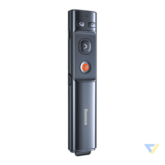 Baseus Orange Dot Multifunctionale remote control for presentation with a green laser pointer gray Laser pointers
