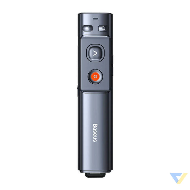 Baseus Orange Dot Multifunctionale remote control for presentation with a green laser pointer gray Laser pointers