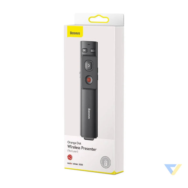 Baseus Orange Dot Multifunctionale remote control for presentation with a laser pointer gray Laser pointers
