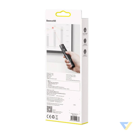 Baseus Orange Dot Multifunctionale remote control for presentation with a laser pointer gray Laser pointers