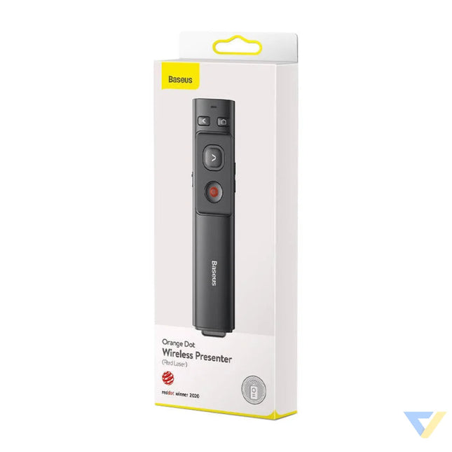 Baseus Orange Dot Multifunctionale remote control for presentation with a laser pointer gray Laser pointers