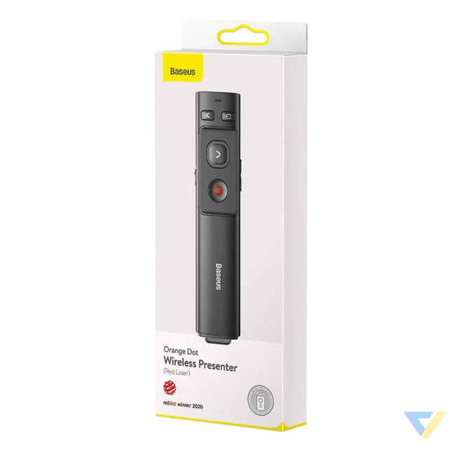 Baseus Orange Dot Multifunctionale remote control for presentation with a laser pointer gray Laser pointers