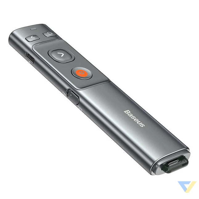 Baseus Orange Dot Multifunctionale remote control for presentation with a laser pointer gray Laser pointers
