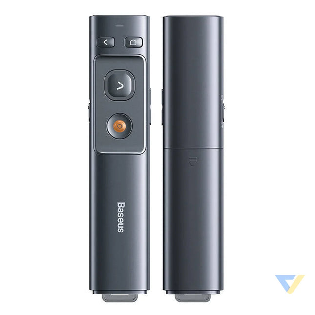 Baseus Orange Dot Multifunctionale remote control for presentation with a laser pointer gray Laser pointers