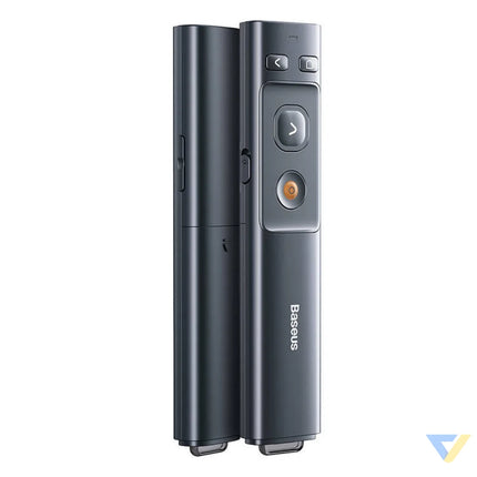 Baseus Orange Dot Multifunctionale remote control for presentation with a laser pointer gray Laser pointers