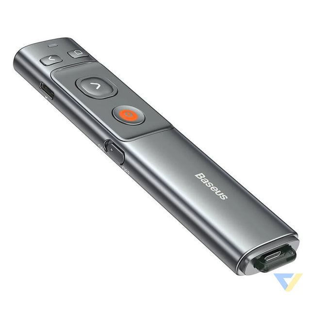 Baseus Orange Dot Multifunctionale remote control for presentation with a laser pointer gray Laser pointers