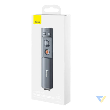 Baseus Orange Dot Multifunctionale remote control for presentation with a laser pointer gray Laser pointers