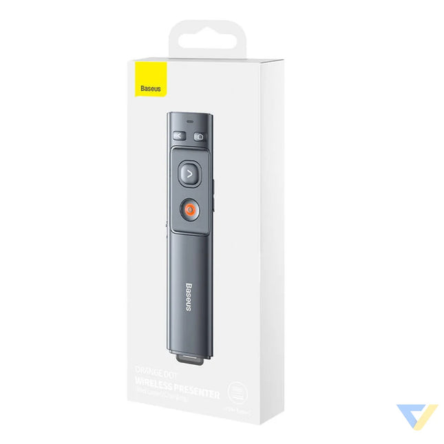 Baseus Orange Dot Multifunctionale remote control for presentation with a laser pointer gray Laser pointers