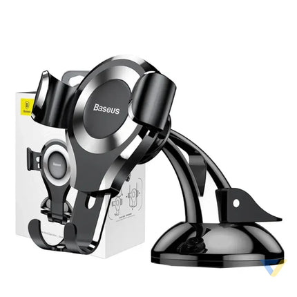 Baseus Osculum gravitational phone holder (black + silver) Phone holders