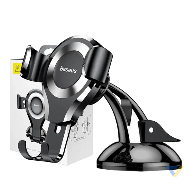 Baseus Osculum gravitational phone holder (black + silver) Phone holders