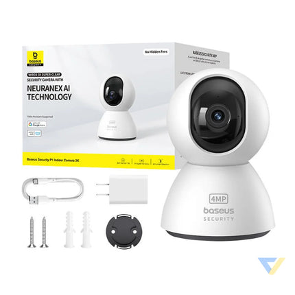 Baseus P1 3K Indoor Camera (White) IP cameras
