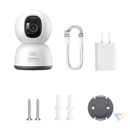 Baseus P1 Lite 2K Indoor Camera (White) IP cameras