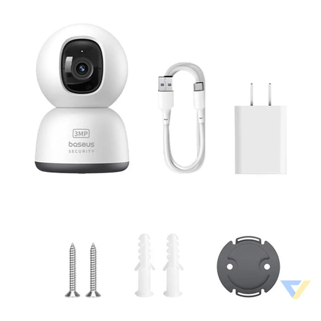 Baseus P1 Lite 2K Indoor Camera (White) IP cameras