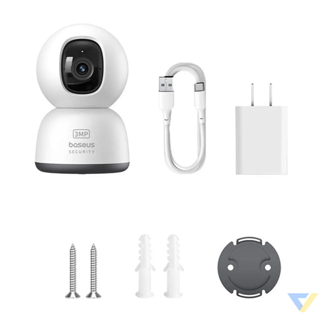 Baseus P1 Lite 2K Indoor Camera (White) IP cameras