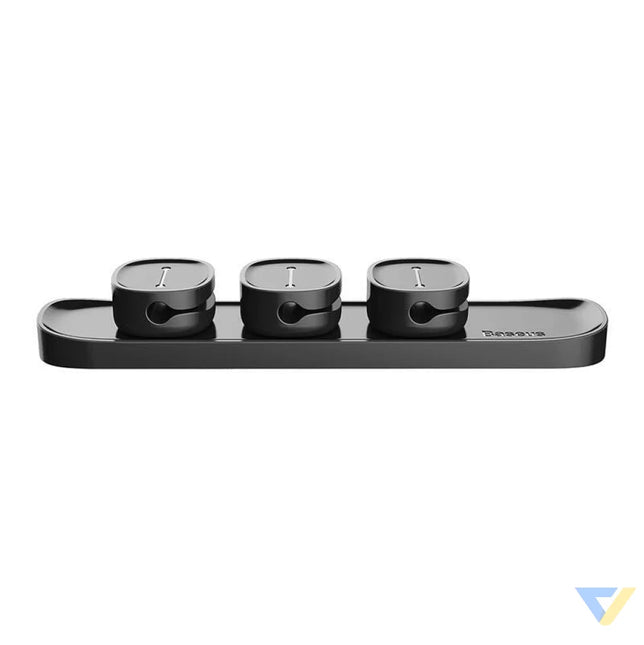Baseus Peas Magnetic Cable Clip Black Cable organizers