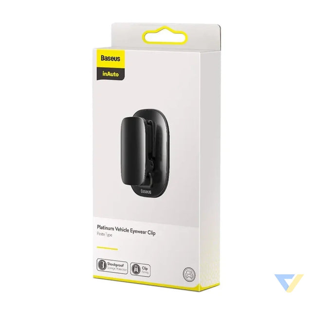 Baseus Platinum Vehicle eyewear clip Black Storage