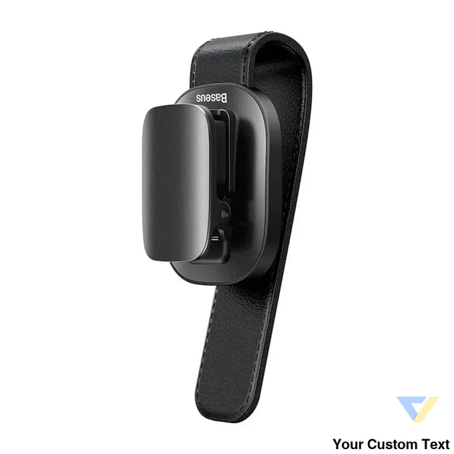 Baseus Platinum Vehicle eyewear clip (clamping type) Black Storage