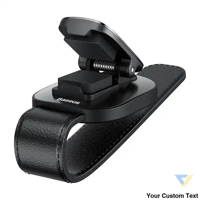 Baseus Platinum Vehicle eyewear clip (clamping type) Black Storage