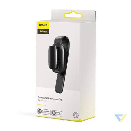 Baseus Platinum Vehicle eyewear clip (clamping type) Black Storage