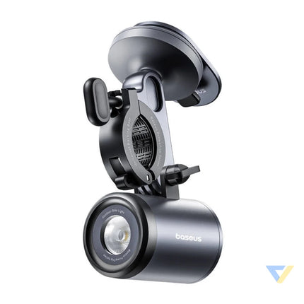 Baseus PrimeTrip 2 in 1 bike mount phone holder + flashlight (black) Mounts